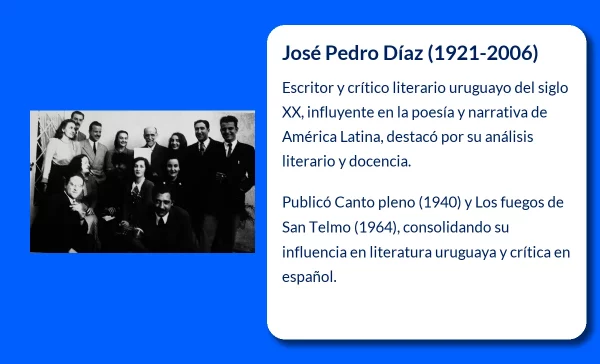 José Pedro Díaz (1921-2006): El escritor uruguayo cuya obra poética y crítica marcó una era