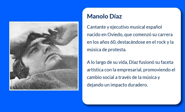 Manolo Díaz (1942-VVVV): La voz de una generación y un visionario de la industria musical