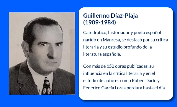 Guillermo Díaz-Plaja (1909-1984). El catedrático