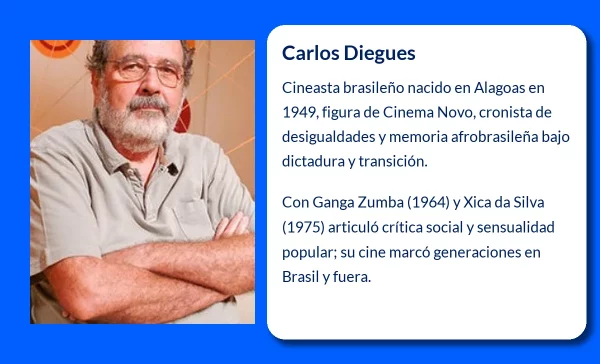 Carlos Diegues (1949-VVVV). El maestro del cine brasileño y su legado revolucionario