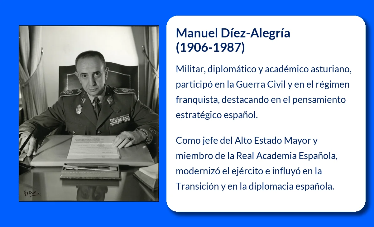 Manuel Díez-Alegría (1906-1987). Militar