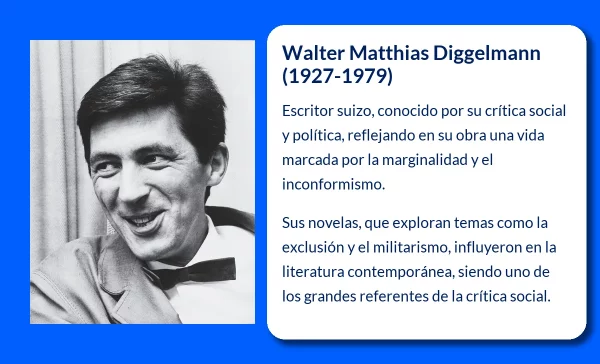Walter Matthias Diggelmann (1927-1979). El escritor suizo que incomodó a su tiempo con la verdad como bandera