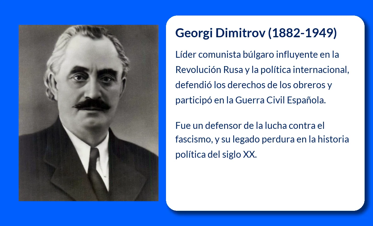 Georgi Dimitrov (1882-1949). El Líder Comunista que Definió el Futuro de Bulgaria y Europa