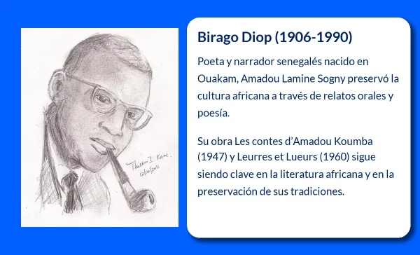Birago Diop (1906-1990): El poeta senegalés que marcó la literatura africana