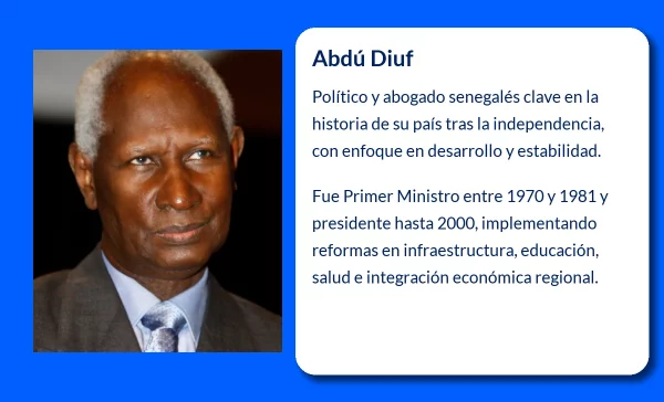 Abdú Diuf (1935-VVVV): El Político Senegales que Impulsó la Nación hacia la Estabilidad y la Diplomacia Internacional