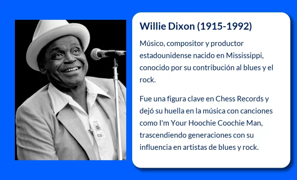 Willie Dixon (1915-1992): El Arquitecto del Blues y su Influencia en la Música Moderna