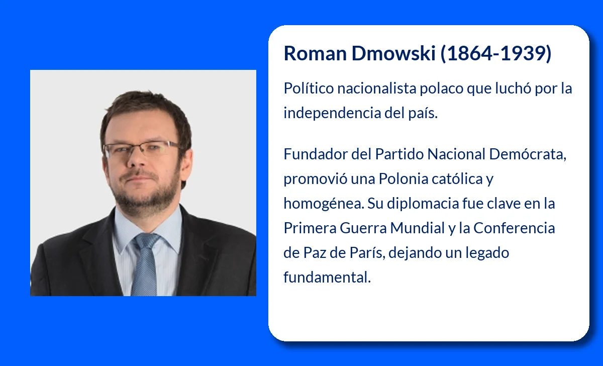 Roman Dmowski (1864-1939). El arquitecto del nacionalismo polaco moderno