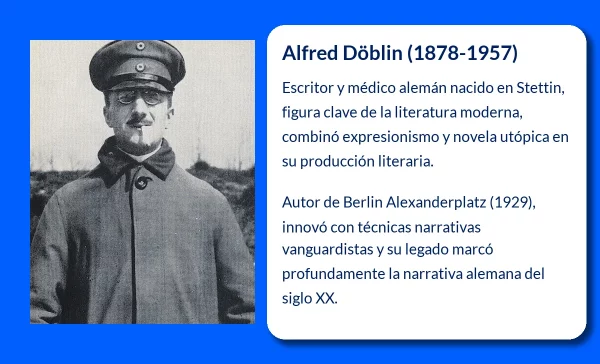 Alfred Döblin (1878-1957). El innovador de la novela moderna alemana del siglo XX