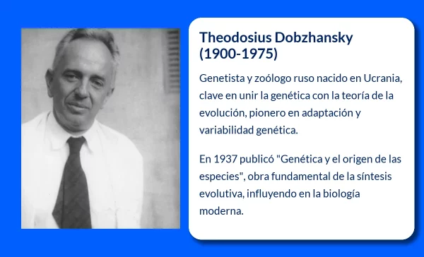 Theodosius Dobzhansky (1900-1975): El genético que revolucionó la evolución