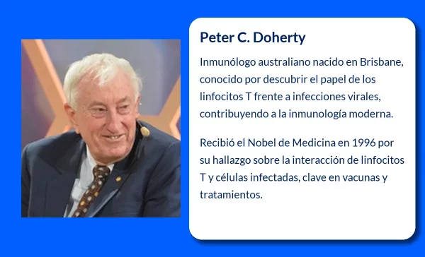 Peter C. Doherty, el científico australiano que revolucionó la inmunología
