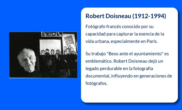 Robert Doisneau (1912-1994): El Fotógrafo Callejero que Capturó el Alma de París