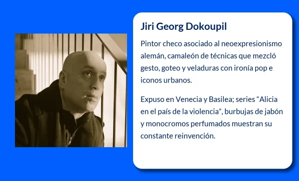 Jiri Georg Dokoupil (1954-VVVV): Un Maestro del Neoexpresionismo Alemán y la Transgresión Artística