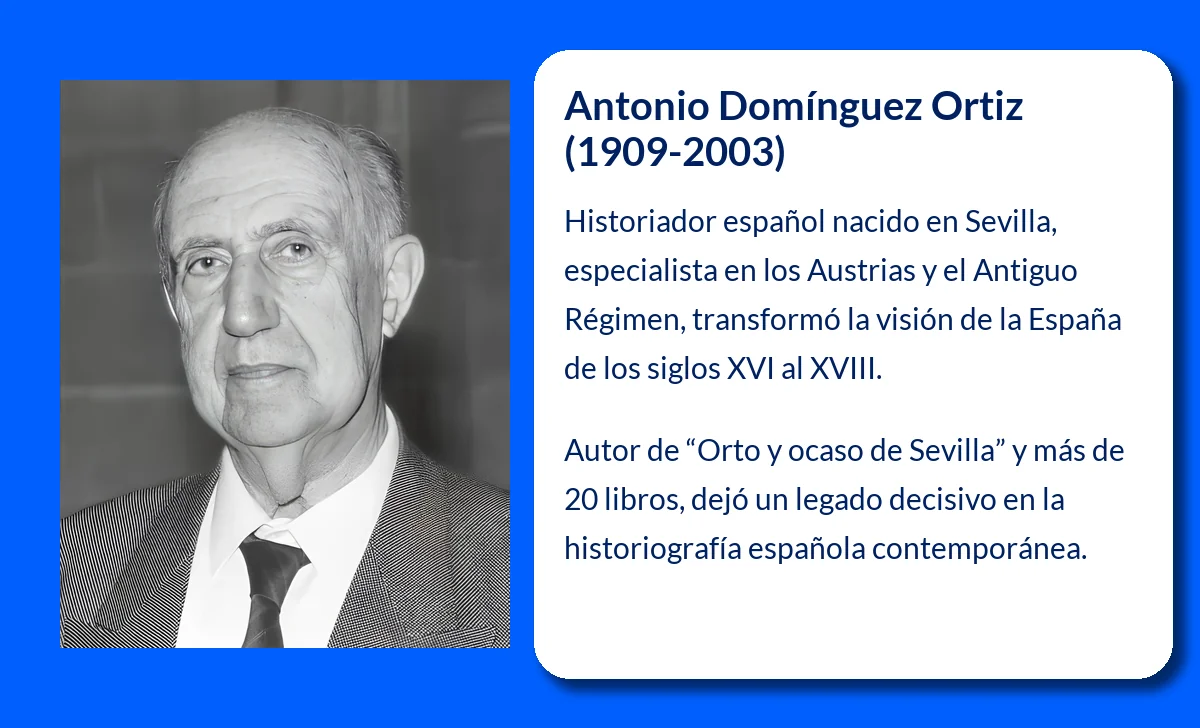 Antonio Domínguez Ortiz (1909-2003). El historiador que transformó la visión moderna de la España de los Austrias