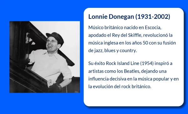 Lonnie Donegan (1931-2002). El Rey del Skiffle que Revolucionó la Música Popular Inglesa