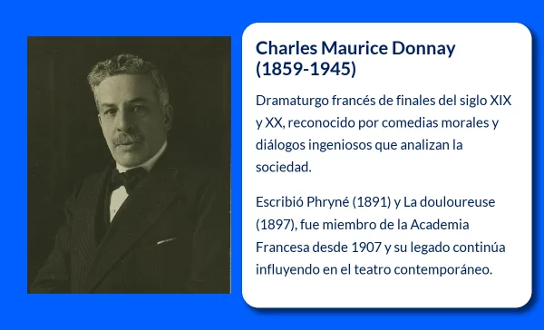 Charles Maurice Donnay (1859-1945). El ingeniero que revolucionó el teatro francés con diálogos ingeniosos y comedias morales