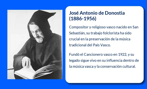 José Antonio de Donostia (1886-1956). El religioso y compositor que inmortalizó el folclore vasco