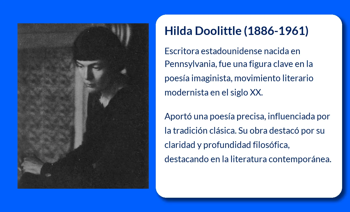 Hilda Doolittle (1886-1961). La escritora estadounidense que marcó una huella en la poesía imaginista