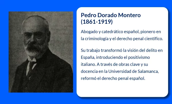 Pedro Dorado Montero (1861-1919): El penalista que transformó el derecho en España