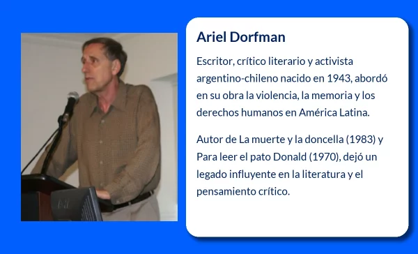 Ariel Dorfman (1943-VVVV). Un autor y pensador esencial de la literatura chilena contemporánea