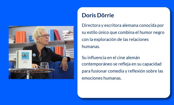Doris Dörrie (1955-VVVV): La directora y escritora alemana que rompió barreras con su humor negro y su mirada única sobre las relaciones humanas
