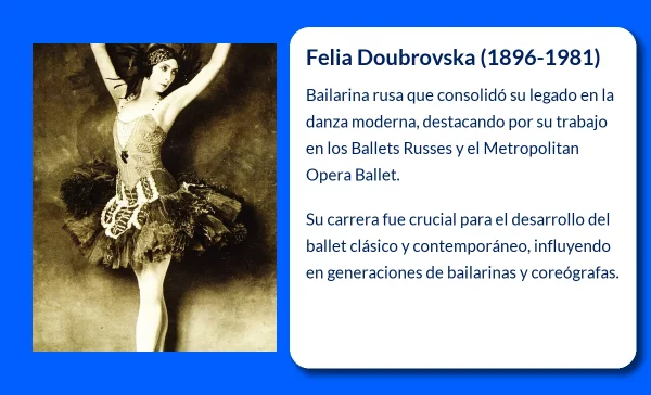 Felia Doubrovska (1896-1981): La legandaria bailarina rusa que revolucionó el ballet moderno