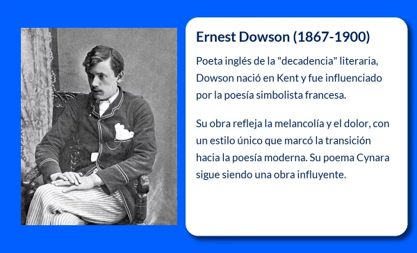 Ernest Dowson (1867-1900): El poeta inglés de la decadencia literaria