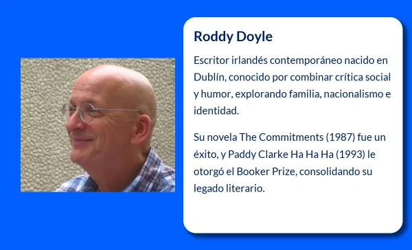 Roddy Doyle (1958-VVVV): El narrador irlandés que conquistó el mundo con su original voz narrativa