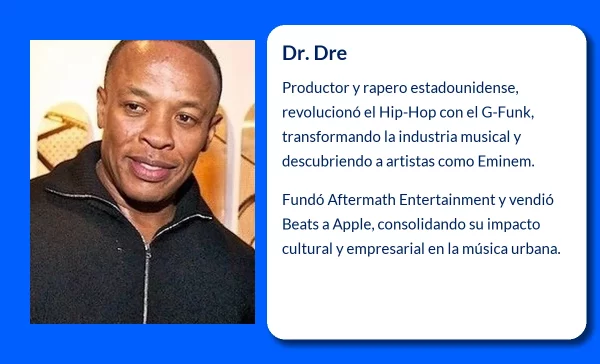 Dr. Dre (1965-VVVV): El genio detrás del G-Funk y de la revolución del Hip-Hop