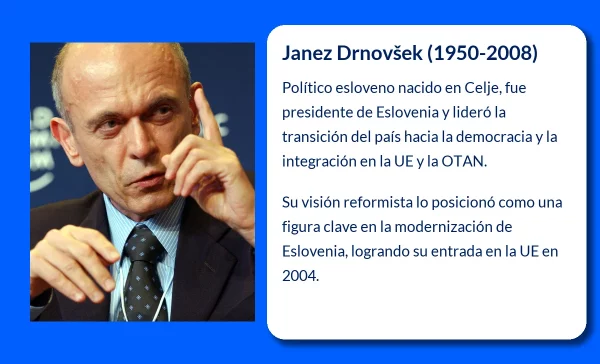 Janez Drnovšek (1950-2008): El presidente que marcó el camino de Eslovenia hacia Europa
