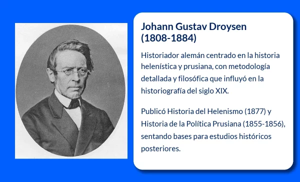 Johann Gustav Droysen (1808-1884): El pensador que revolucionó la metodología histórica