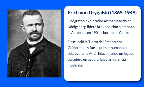Erich von Drygalski (1865-1949). El pionero alemán de la exploración antártica