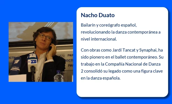 Nacho Duato (1957-VVVV). El coreógrafo español que revolucionó el ballet contemporáneo