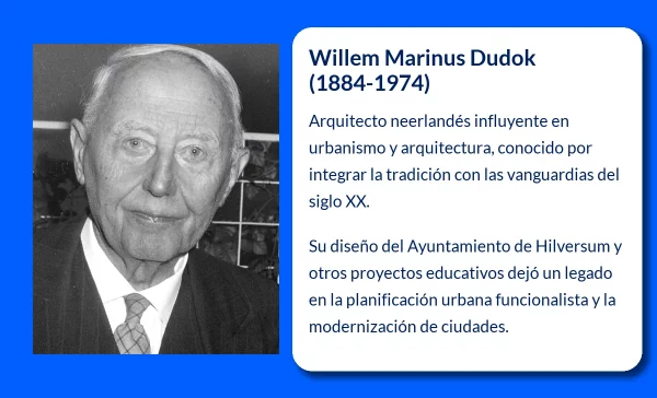 Willem Marinus Dudok (1884-1974). El arquitecto que materializó la utopía de la ciudad-jardín