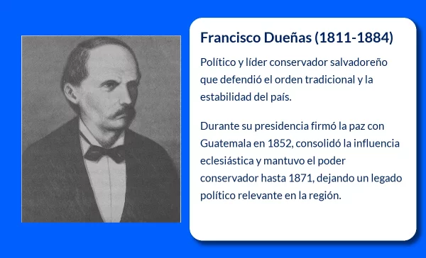 Francisco Dueñas (1811-1884). El líder conservador que marcó una era en El Salvador