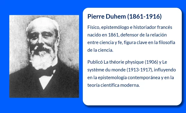 Pierre Duhem (1861-1916). El pensador que revolucionó la filosofía de la ciencia desde la física teórica