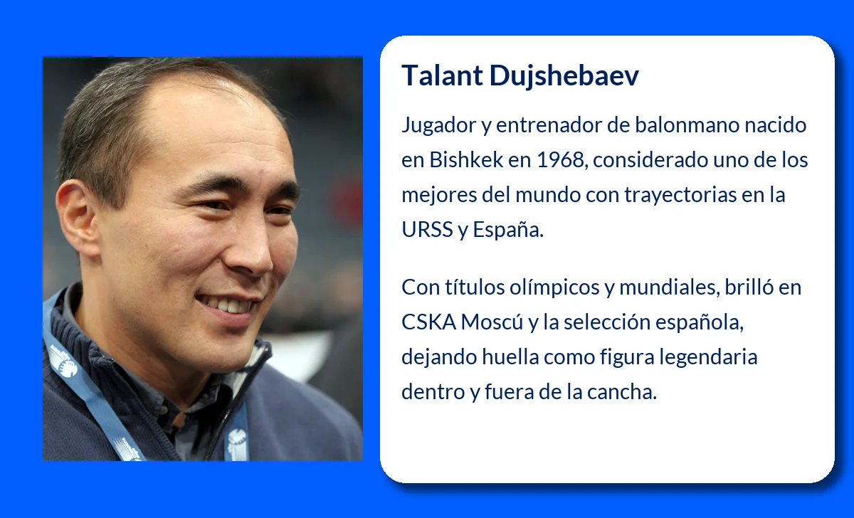 Talant Dujshebaev (1968-VVVV): El gigante del balonmano que marcó una era