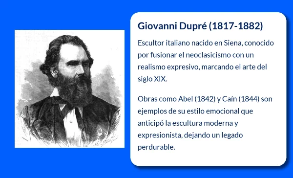 Giovanni Dupré (1817-1882). El escultor italiano que transformó el neoclasicismo con su realismo temperamental