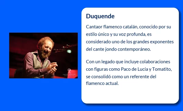 Duquende (1965-VVVV). El cantaor prodigio que heredó la esencia del flamenco moderno