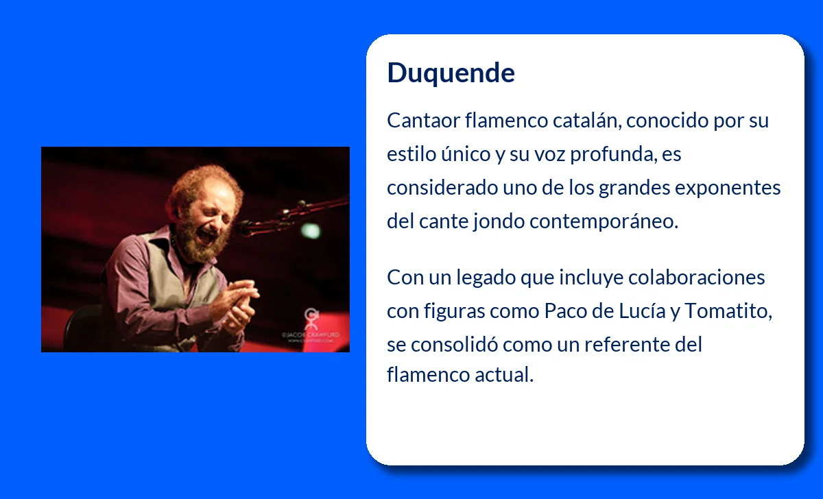 Duquende (1965-VVVV). El cantaor prodigio que heredó la esencia del flamenco moderno