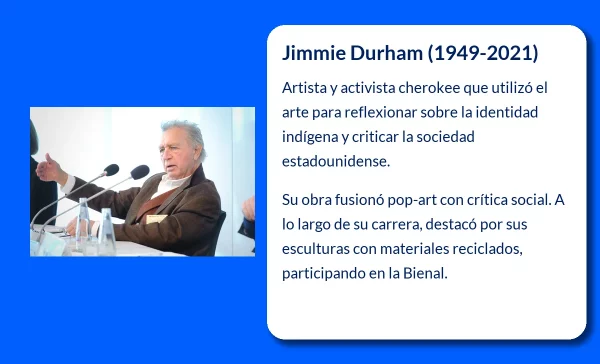 Jimmie Durham (1949-2021). El artista que desafió la identidad y el consumismo en el arte
