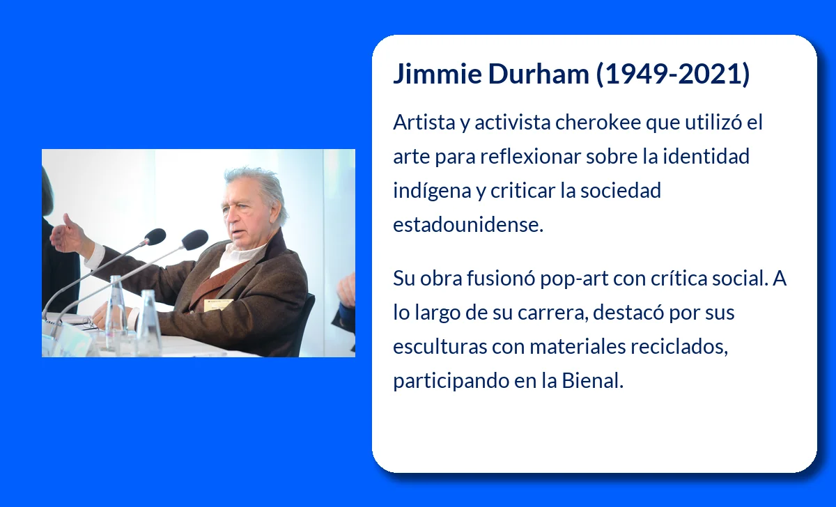 Jimmie Durham (1949-2021). El artista que desafió la identidad y el consumismo en el arte
