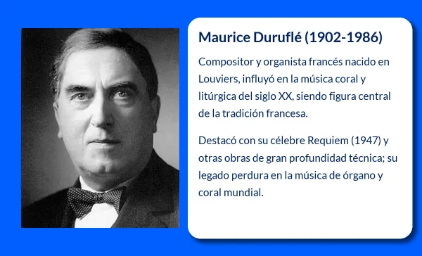 Maurice Duruflé. El legado del virtuoso del órgano y compositor francés