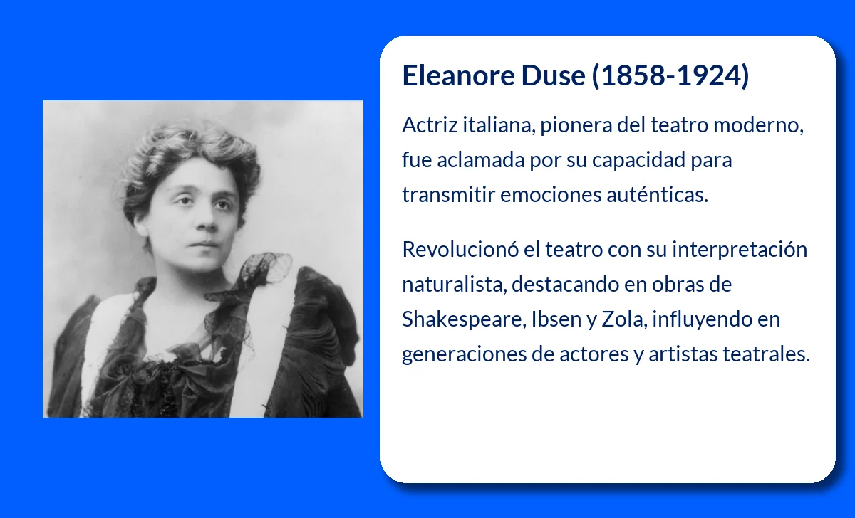 Eleanore Duse (1858-1924): La reina del teatro italiano que deslumbró al mundo