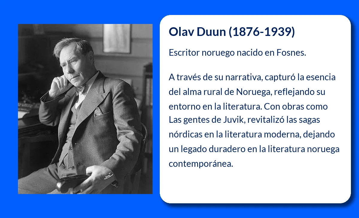 Olav Duun (1876-1939). El narrador noruego que inmortalizó el alma rural de su país