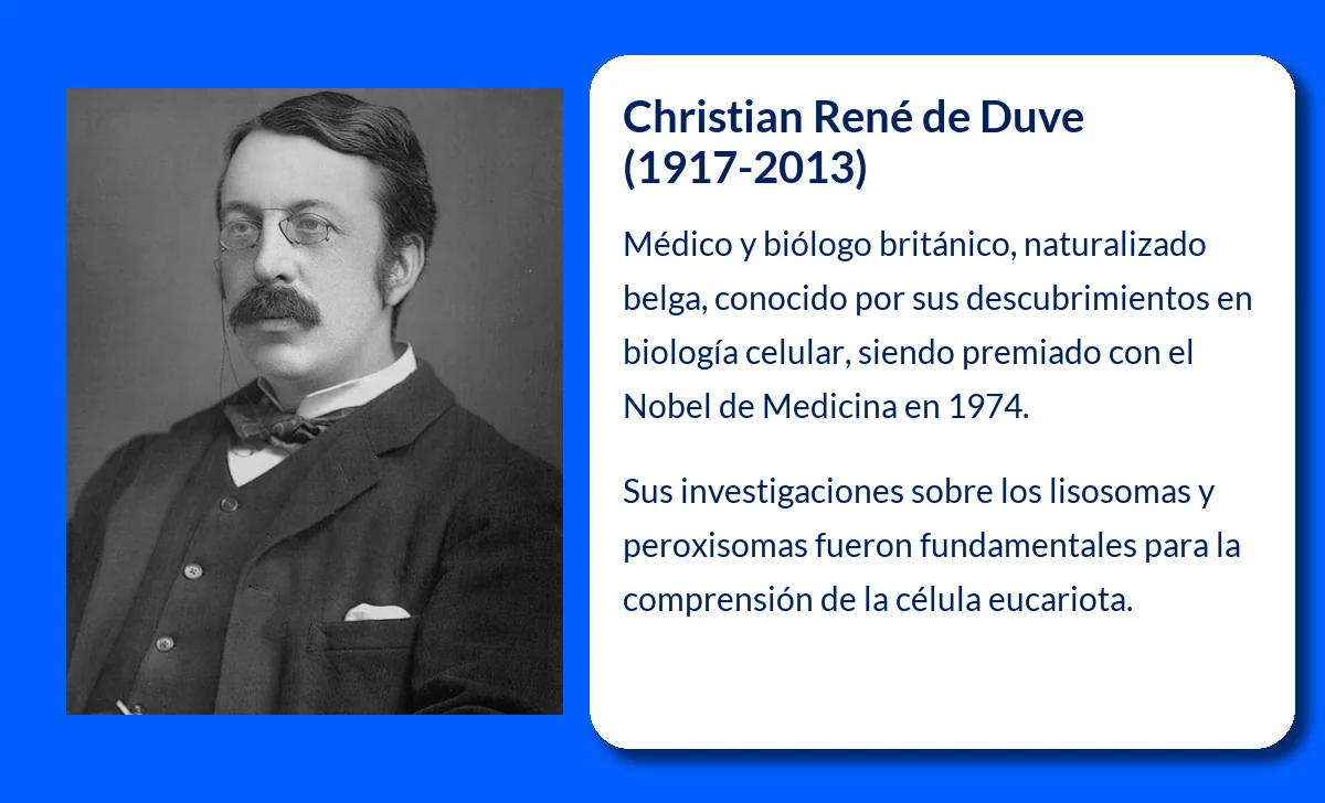 Christian René de Duve (1917-2013). El Nobel que revolucionó el conocimiento de la célula