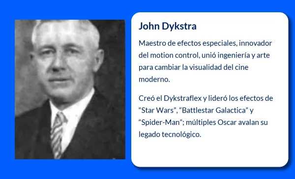 John Dykstra (1947-VVVV). El visionario que revolucionó los efectos especiales en el cine
