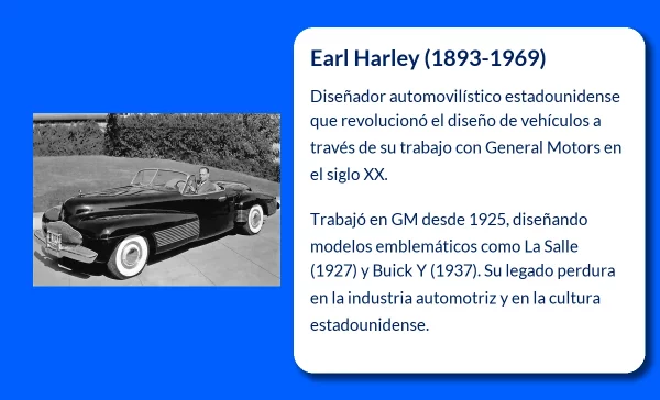Earl Harley (1893-1969). El pionero del diseño automovilístico estadounidense