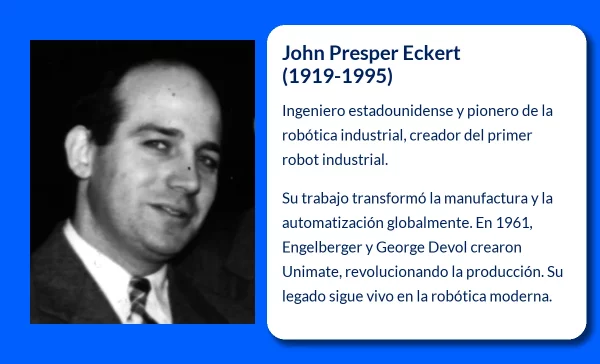 John Presper Eckert (1919-1995). El pionero de la informática moderna y creador del primer ordenador