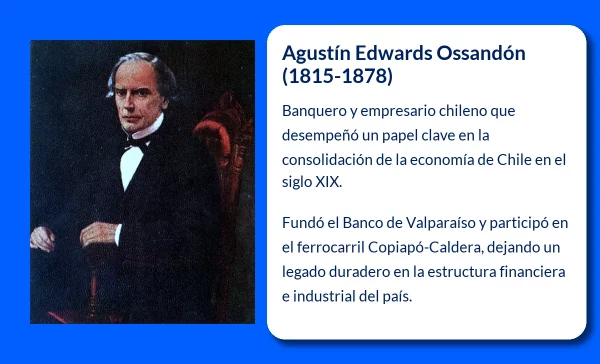 Agustín Edwards Ossandón (1815-1878): El banquero que cimentó el desarrollo económico de Chile