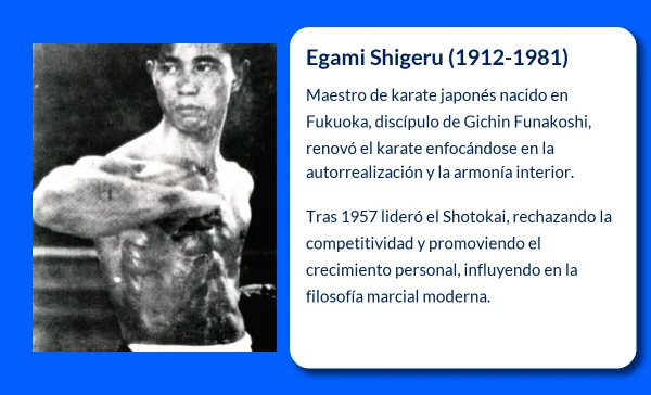 Egami Shigeru (1912-1981). El Maestro que Revolucionó el Karate y Transmitió su Filosofía